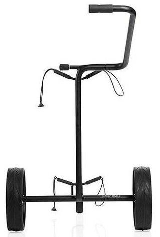 JuStar Black carrito manual de 3 ruedas, negro