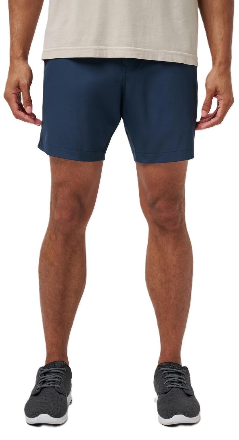 Travis Mathew Wanderlust pantalones cortos de hombre, mood indigo