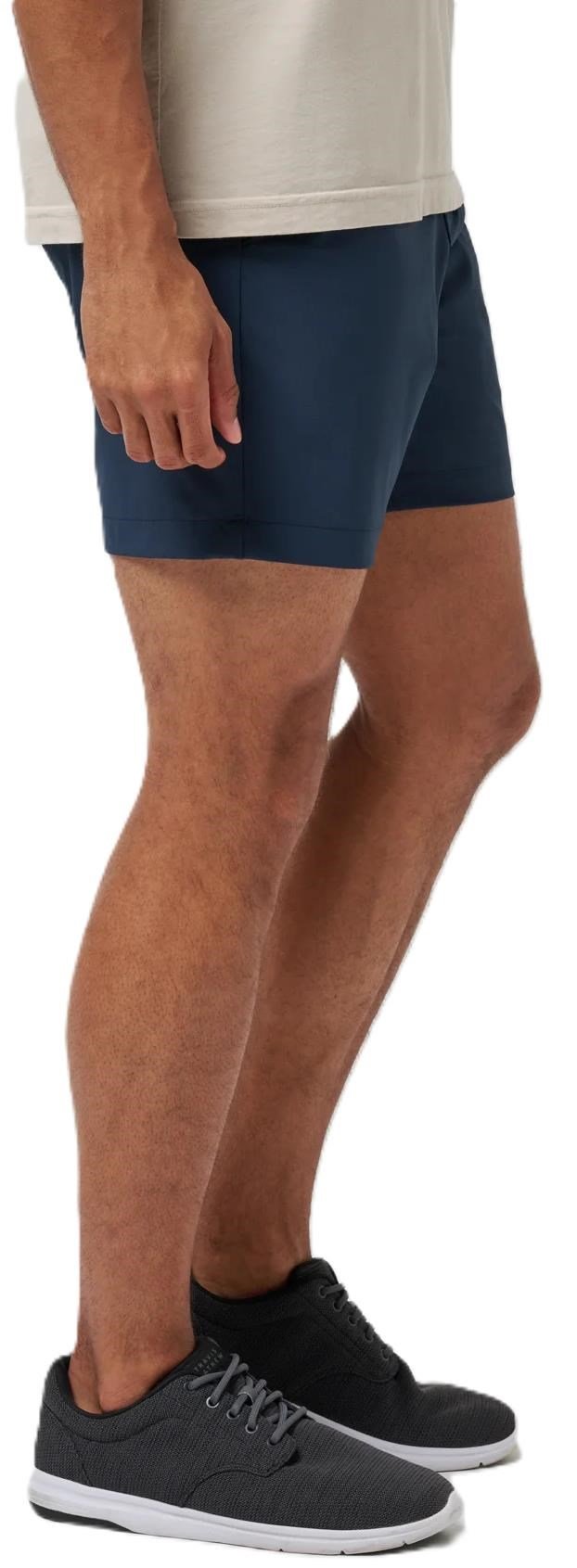 Travis Mathew Wanderlust pantalones cortos de hombre, mood indigo