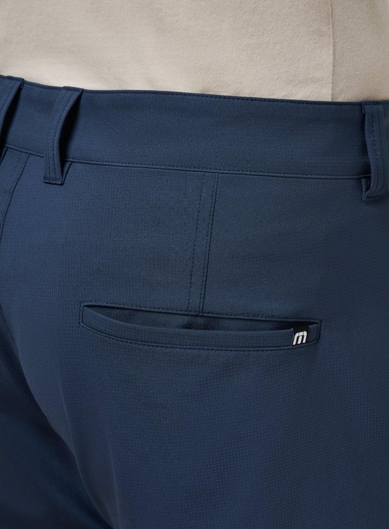 Travis Mathew Wanderlust pantalones cortos de hombre, mood indigo