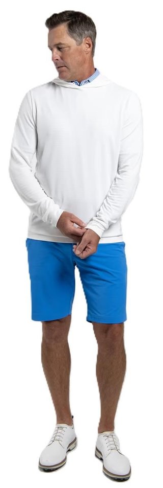 KJUS Kallen Hooded sudadera con capucha de hombre, blanca