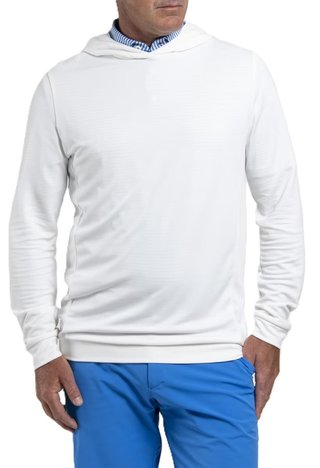 KJUS Kallen Hooded sudadera con capucha de hombre, blanca