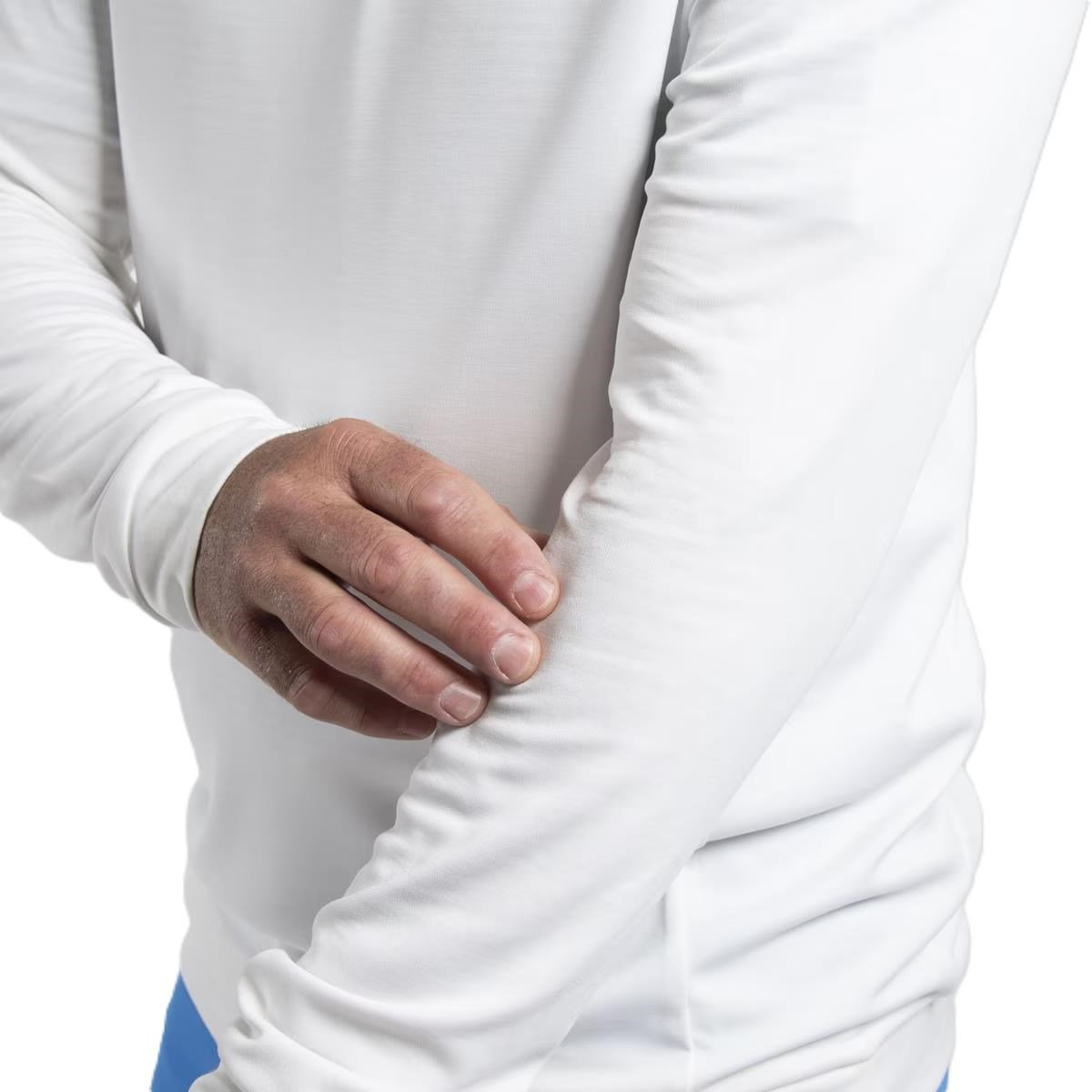 KJUS Kallen Hooded sudadera con capucha de hombre, blanca