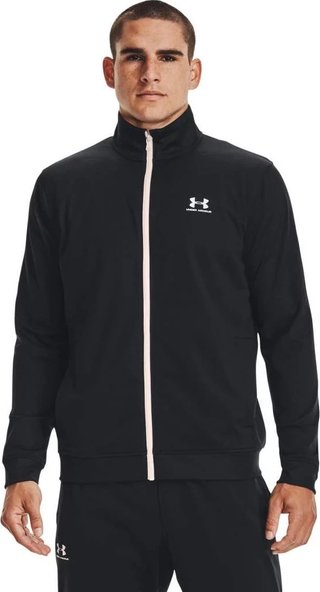 Under Armour Sportstyle Tricot chaqueta de hombre, negra