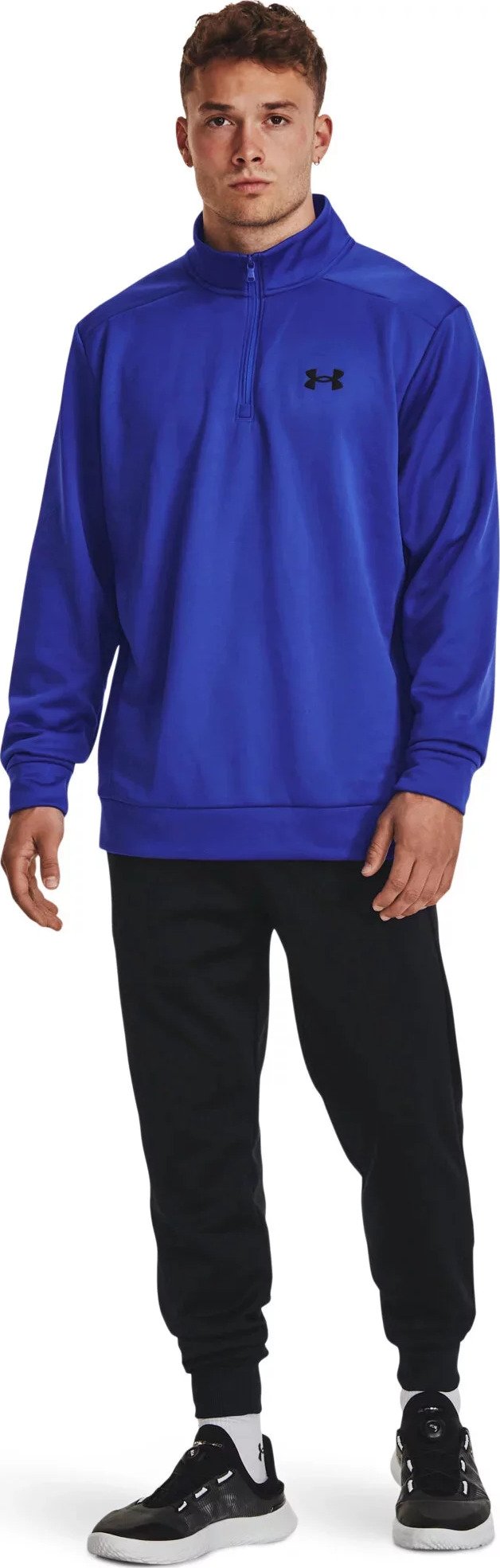 Under Armour Fleece 1/4 Zip sudadera de hombre, team royal