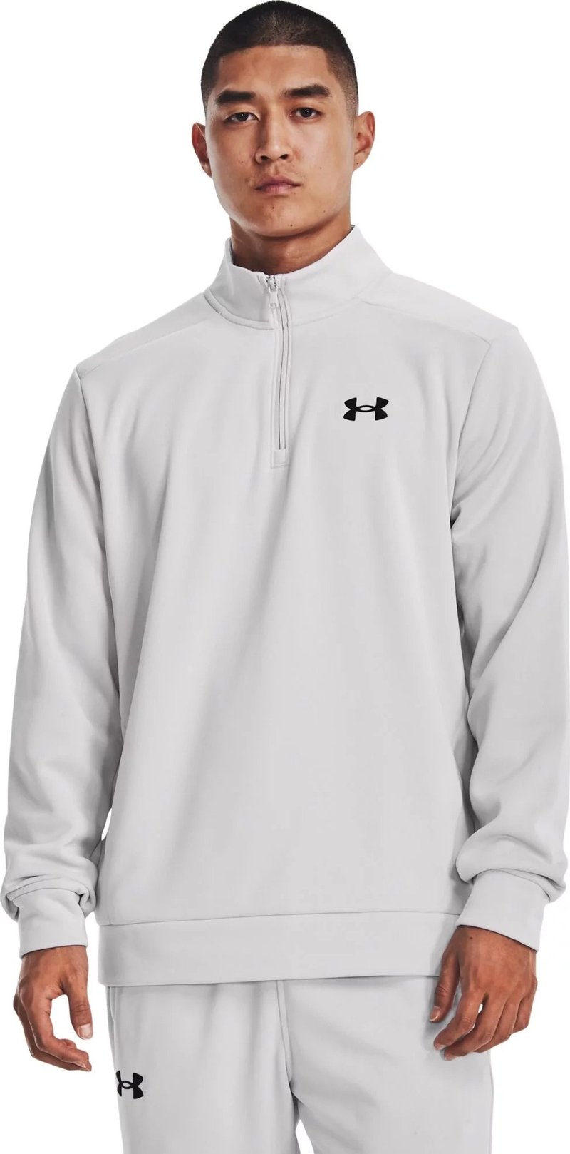 Under Armour Fleece 1/4 Zip sudadera de hombre, halo gray
