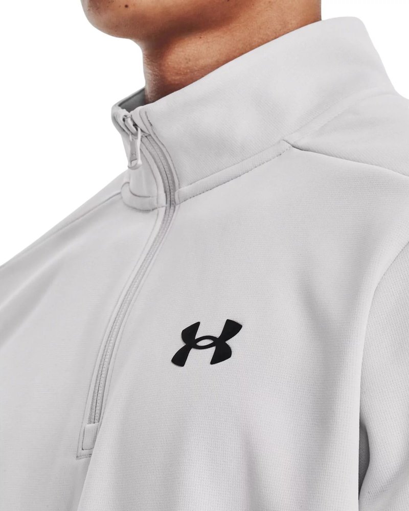 Under Armour Fleece 1/4 Zip sudadera de hombre, halo gray