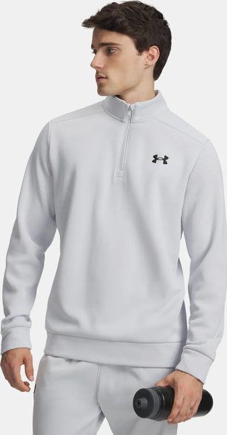 Under Armour Fleece 1/4 Zip sudadera de hombre, halo gray