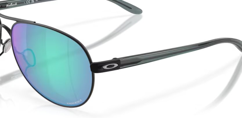 Oakley Feedback gafas de sol con lentes Prizm Golf, montura Satin Black