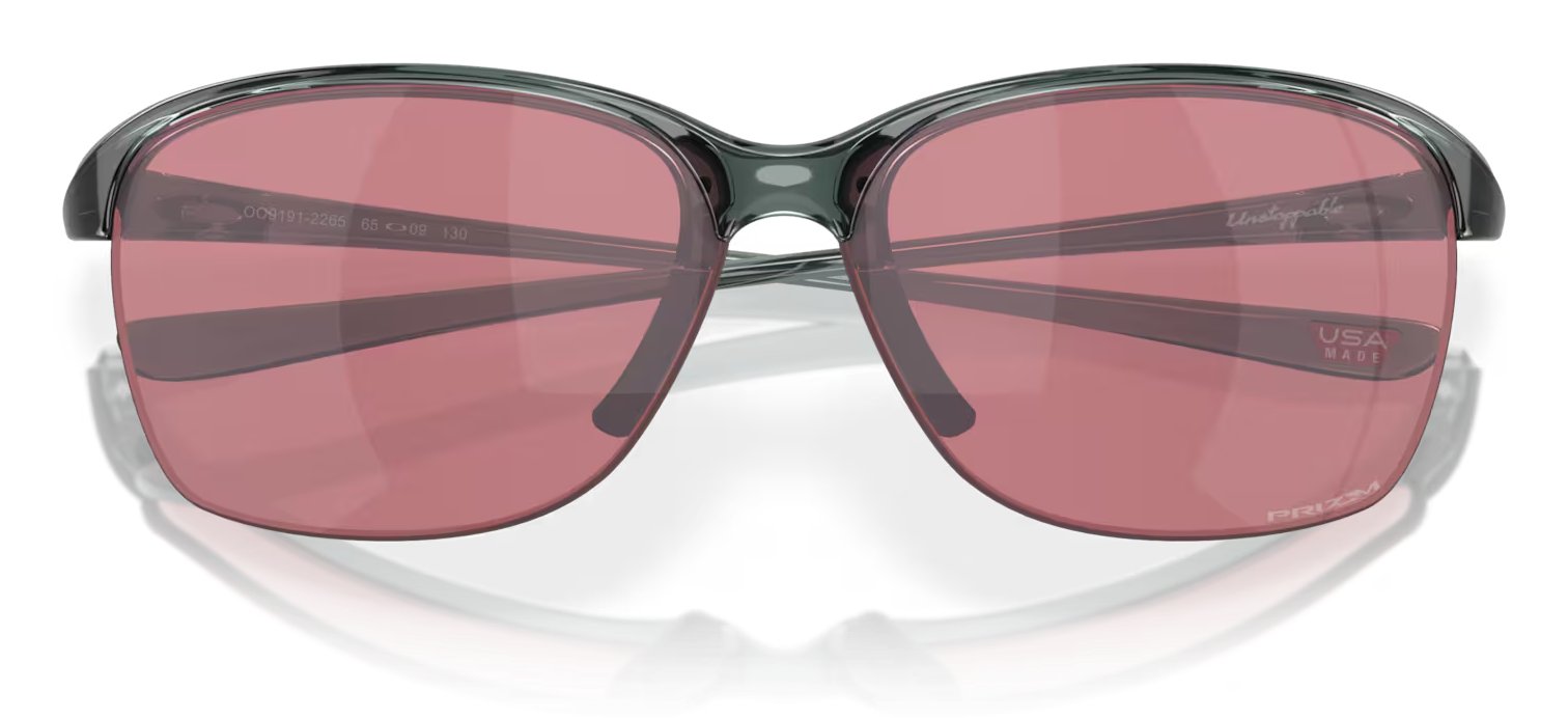 Oakley Unstoppable gafas de sol, Prizm Dark Golf Lenses/Crystal Black Frame