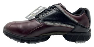 Stuburt Pro-am III zapatos de golf para hombre, burdeos/negro