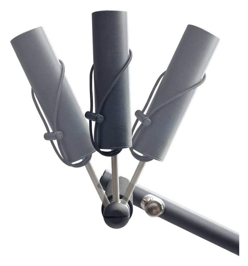 Davies Caddy Compact soporte de paraguas para Davies Caddy SMART y QUICK FOLD, negro mate