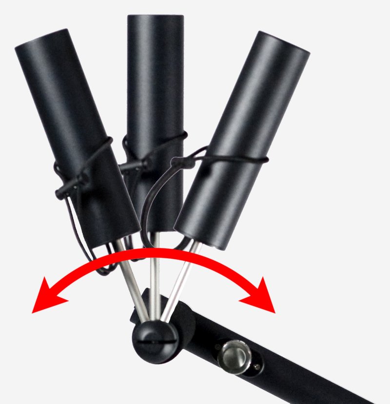 Davies Caddy Compact soporte de paraguas para Davies Caddy SMART y QUICK FOLD, negro mate