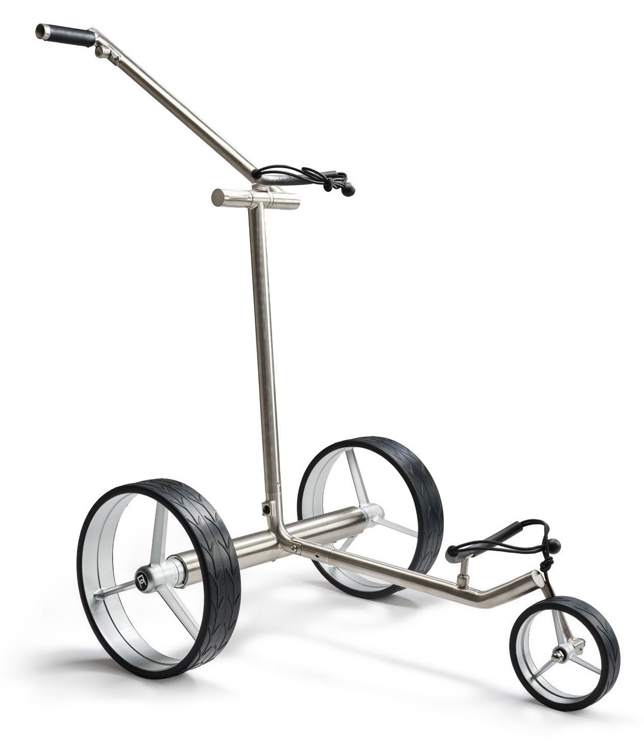 Davies Caddy Premium L Brush carrito eléctrico, plateado