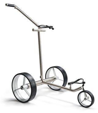 Davies Caddy Premium L Brush carrito eléctrico, plateado