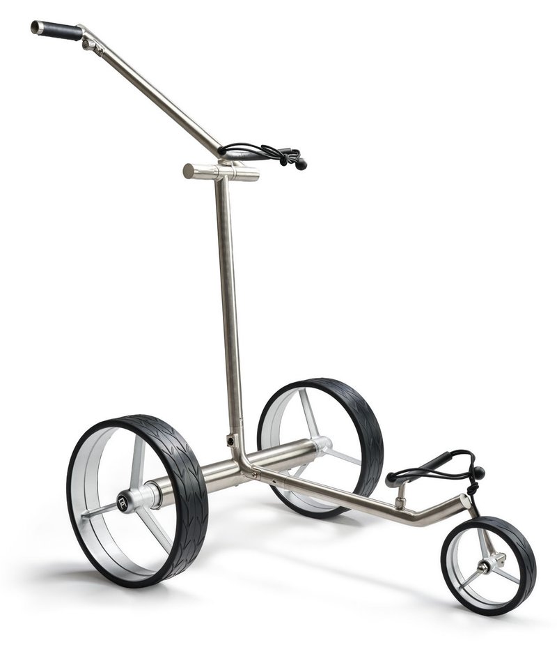 Davies Caddy Premium L Brush carrito eléctrico, plateado