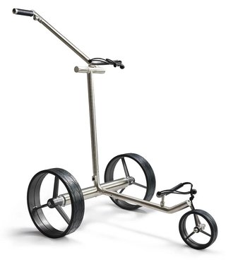 Davies Caddy Premium L Brush carrito eléctrico, plateado