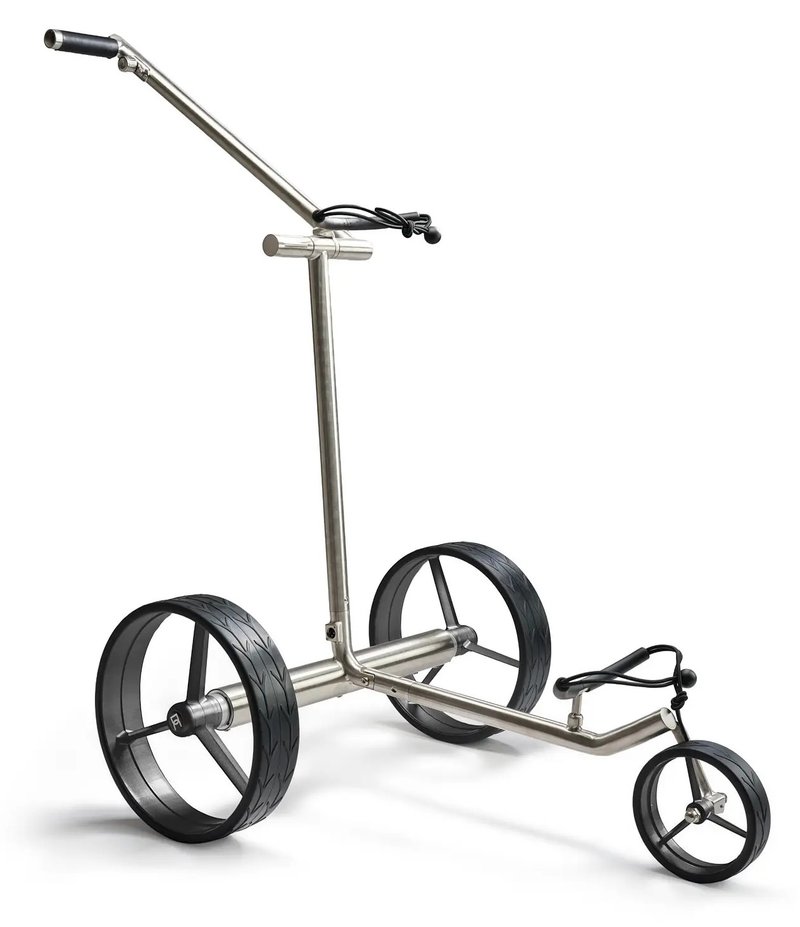 Davies Caddy Premium L Brush carrito eléctrico, plateado