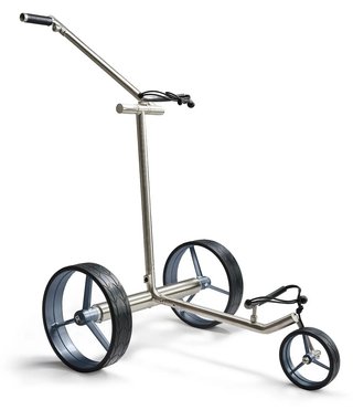 Davies Caddy Premium L Brush carrito eléctrico, plateado