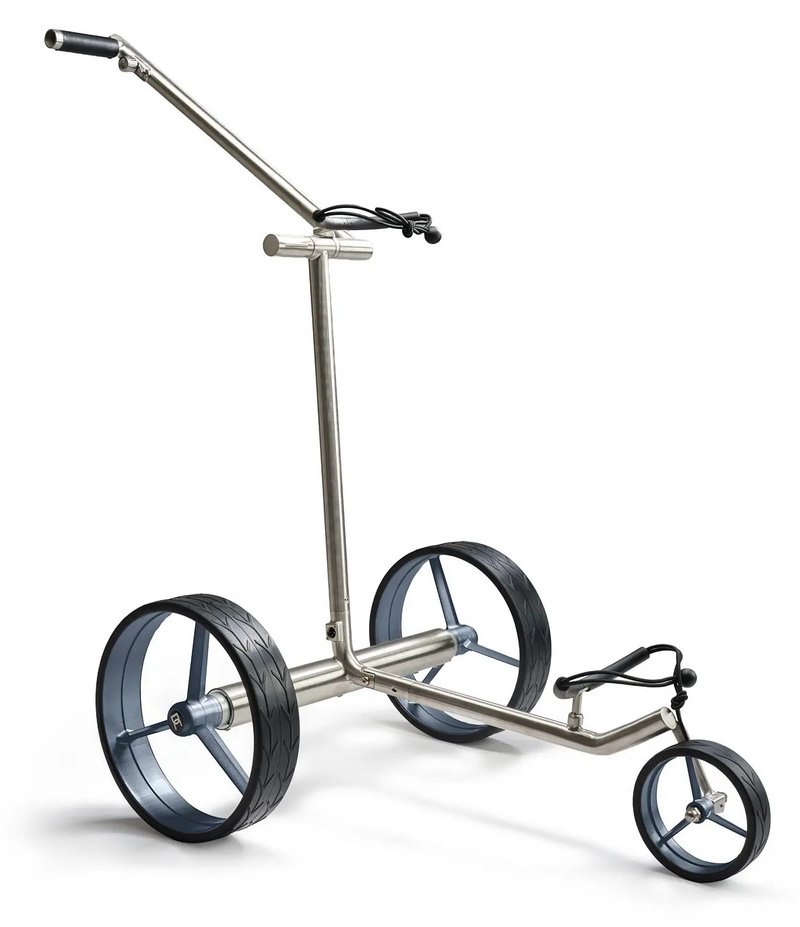 Davies Caddy Premium L Brush carrito eléctrico, plateado