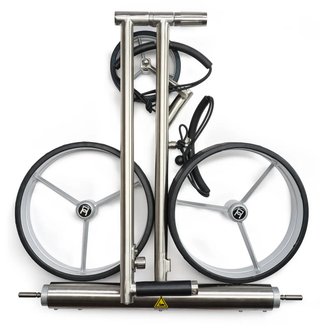 Davies Caddy Premium L Brush carrito eléctrico, plateado