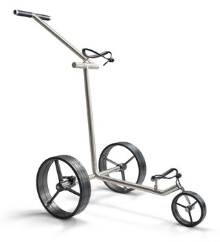 Davies Caddy Elegant carrito manual, brush/black star wheels