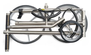 Davies Caddy Elegant carrito manual, brush/black star wheels