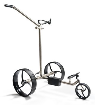Davies Caddy Titan carrito eléctrico, gris/ruedas negras