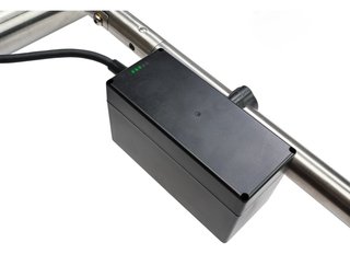 Davies Caddy Titan carrito eléctrico, gris/ruedas negras