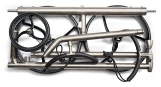 Davies Caddy Titan carrito eléctrico, gris/ruedas negras