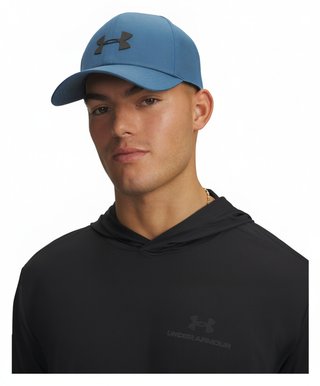 Under Armour Blitzing Low Storm Adj gorra de hombre, wham blue