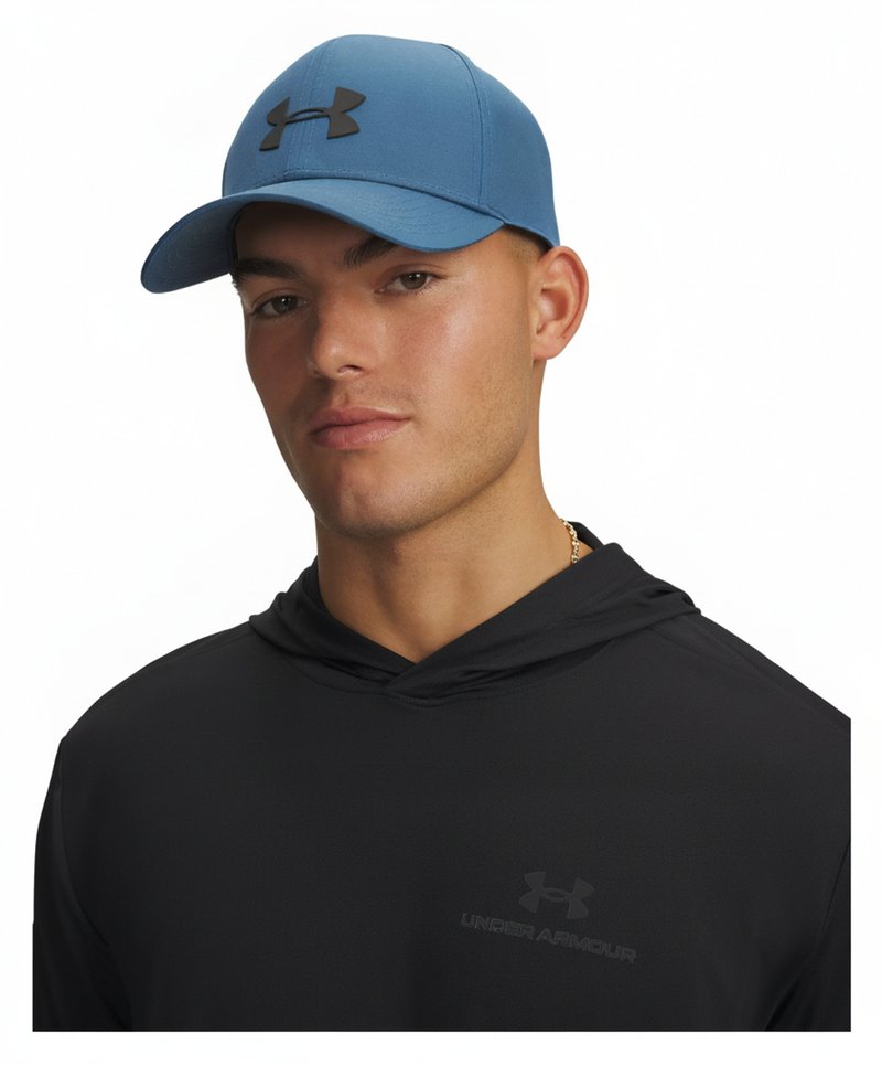 Under Armour Blitzing Low Storm Adj gorra de hombre, wham blue