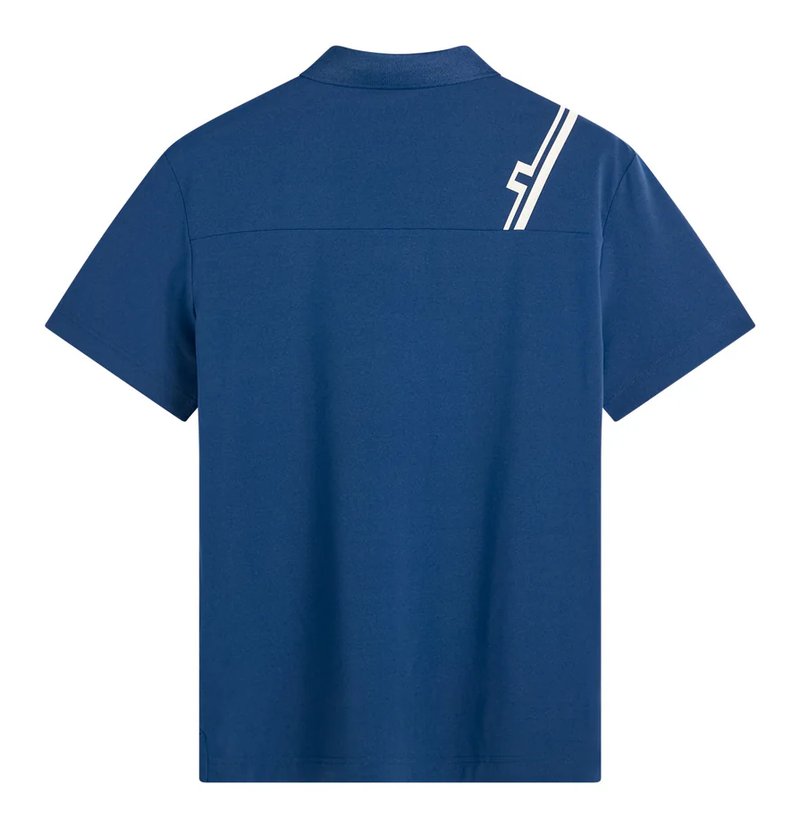 J.Lindeberg Fred Polo polo de hombre, Estate Blue