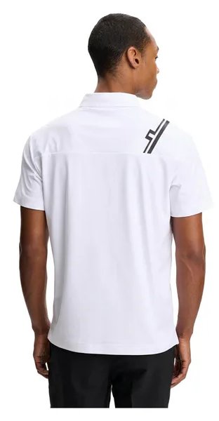 J.Lindeberg Fred polo para hombre, blanco