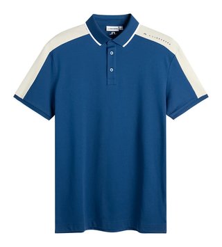 J.Lindeberg Jace Polo polo de hombre, Estate Blue