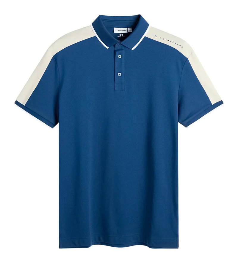 J.Lindeberg Jace Polo polo de hombre, Estate Blue