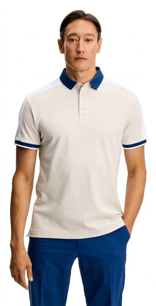 J.Lindeberg Jace Polo polo de hombre, Moonbeam