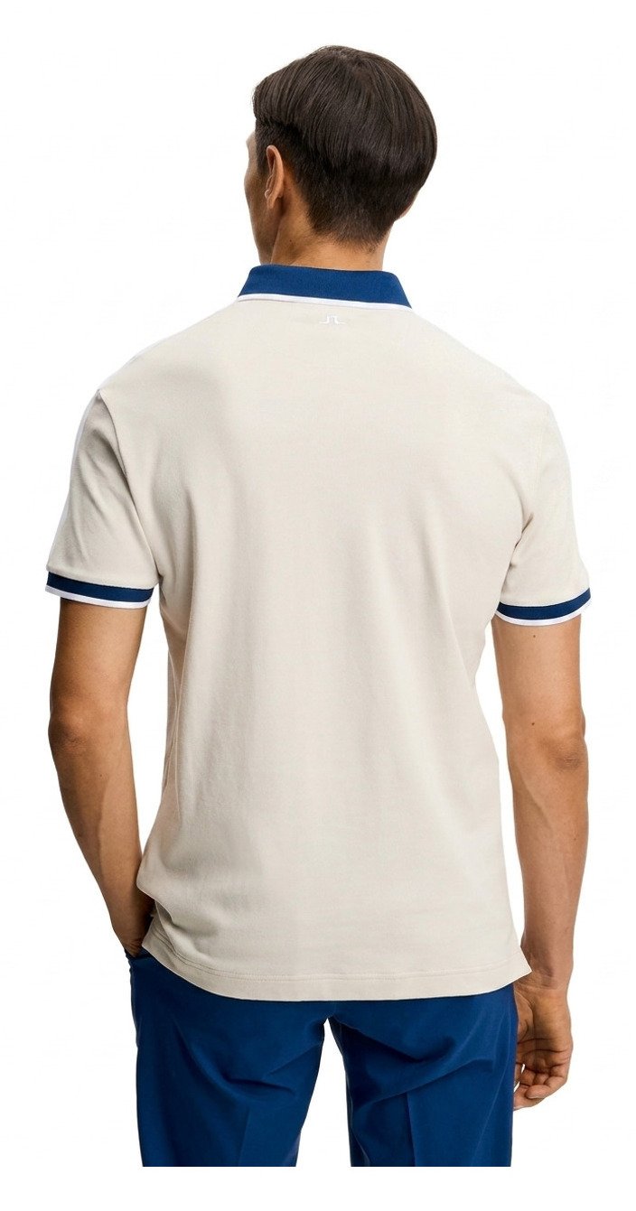 J.Lindeberg Jace Polo polo de hombre, Moonbeam
