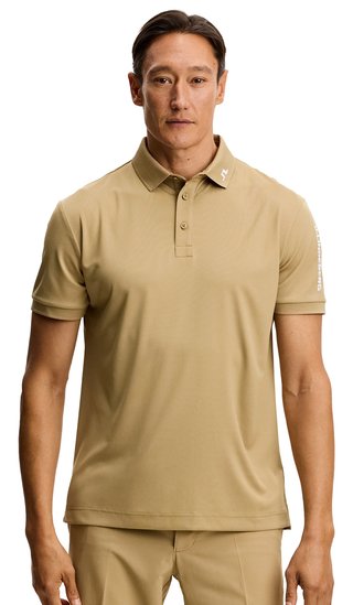 J.Lindeberg Tour Tech polo de hombre, kelp