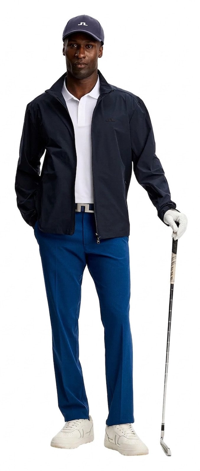 J.Lindeberg Vent pantalones de hombre, estate blue