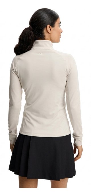 J.Lindeberg Mel Rib Mid Layer chaqueta de mujer, Moonbeam