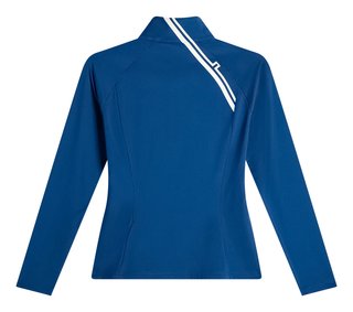 J.Lindeberg Nadu Quarter Zip mujer capa intermedia, Estate Blue