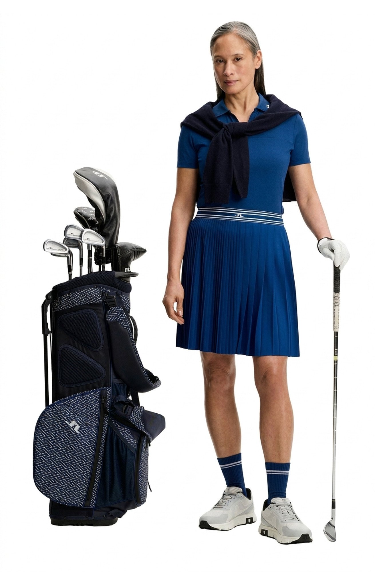 J.Lindeberg Melli polo de mujer, azul estate