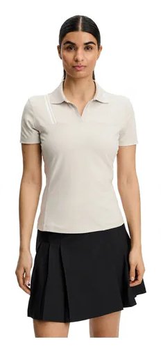J.Lindeberg Melli polo de mujer, moonbeam