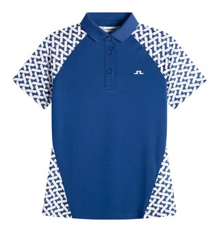 J.Lindeberg Chiara Polo polo de mujer, Ladder Estate White