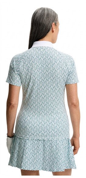 J.Lindeberg Chiara Polo polo de mujer, Ladder White Bay