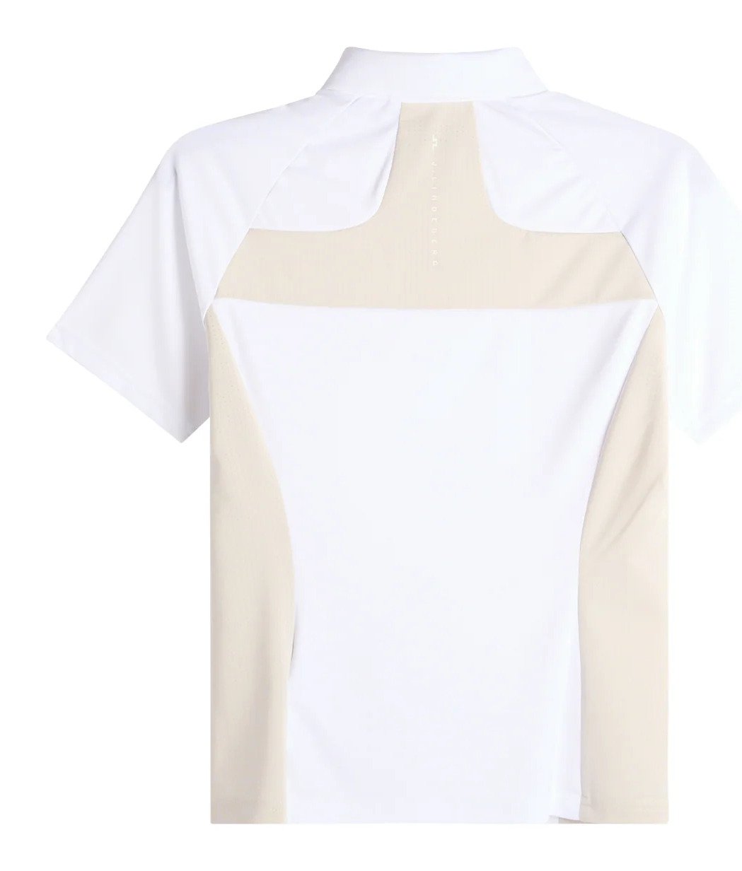 J.Lindeberg Isador polo de mujer, blanco