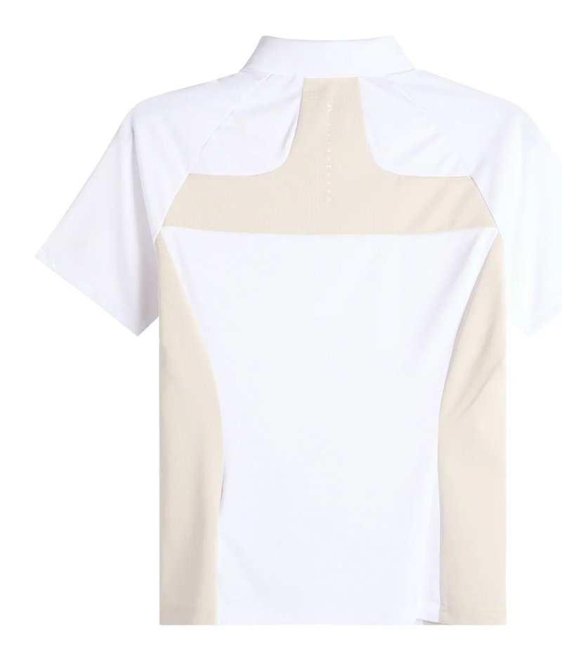 J.Lindeberg Isador polo de mujer, blanco