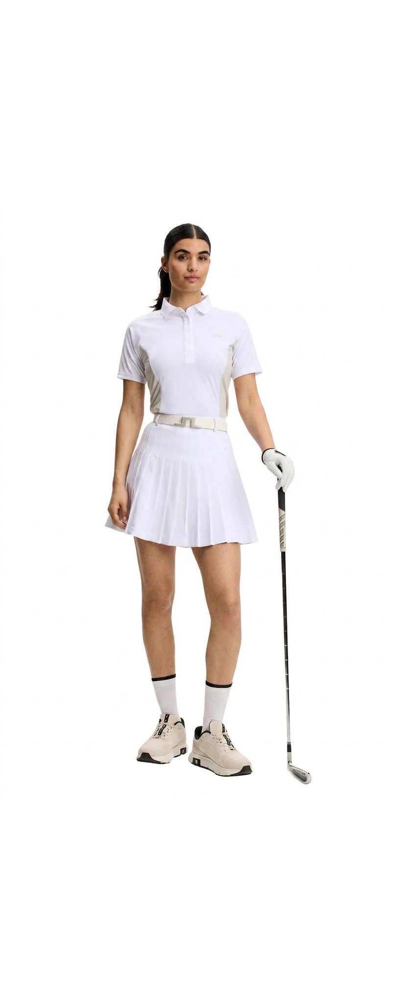 J.Lindeberg Isador polo de mujer, blanco
