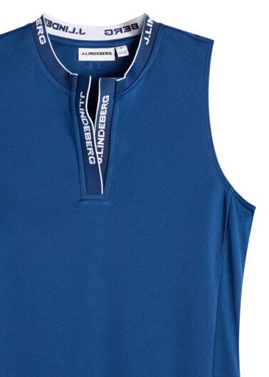 J.Lindeberg Leya Sleeveless top de mujer sin mangas, Estate Blue